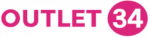 Hier steht der Firmenname " Outlet 34 "